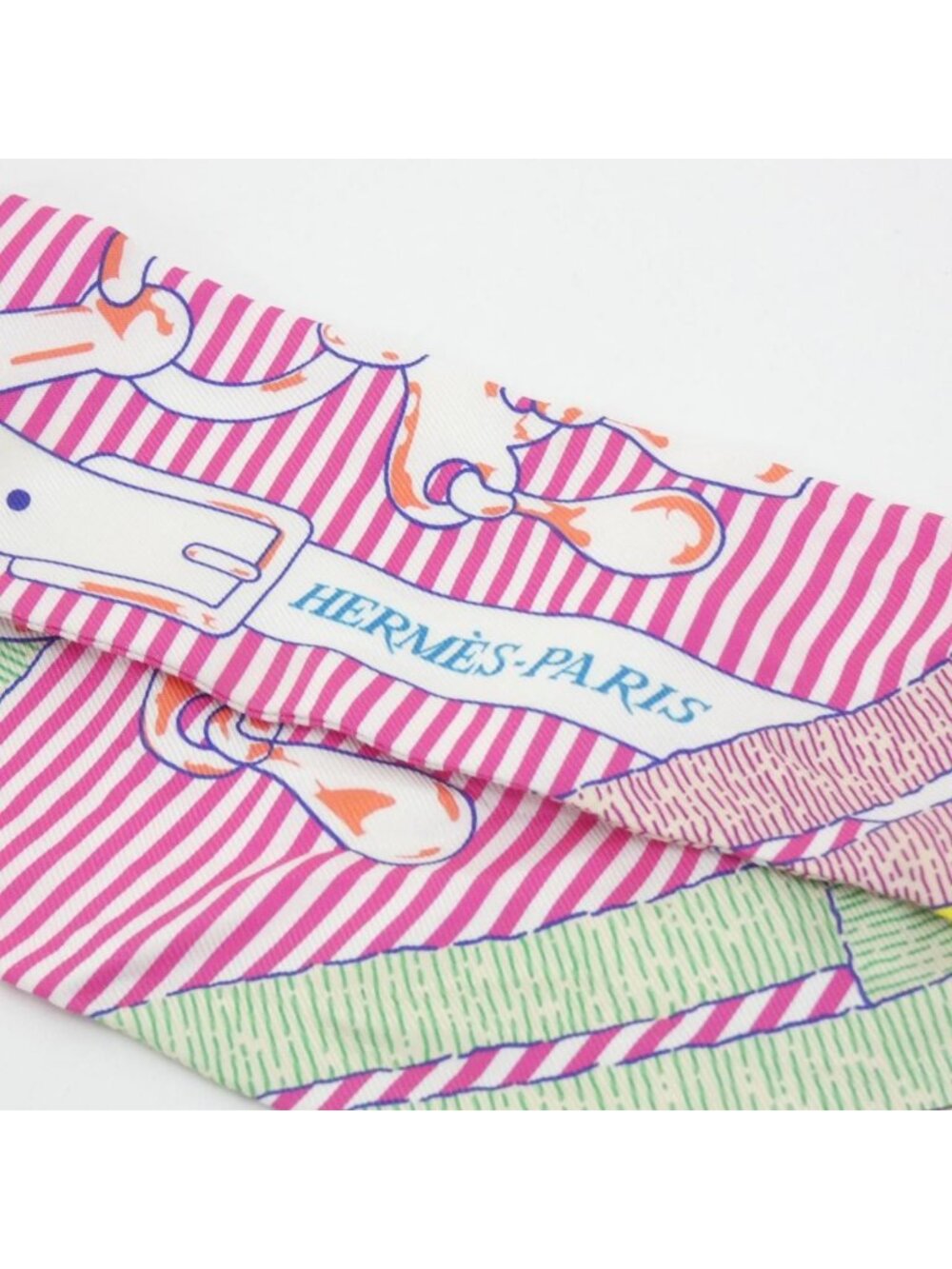 Hermes Mors A Jouets Chemise Twilly Scarf - Picture 3 of 5